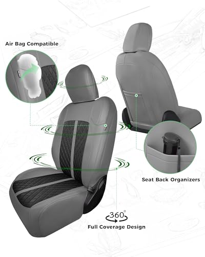 for Jeep Wrangler Leather Custom Car Seat Covers Full Set 4 Door