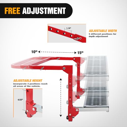 Folding Heavy Duty Tire Step Fit Tire from 10” to 15”