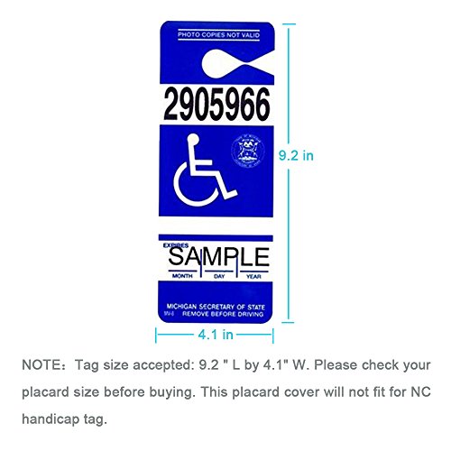 Handicap Placard Holder (2 Count)
