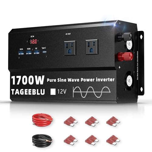 1700W Pure Sine Wave Power Inverter