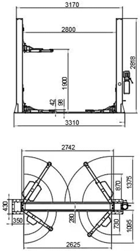4.0HP 12000lbs Two