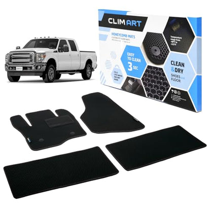 All Weather Car Floor Mats Compatible with Ford F250 2012