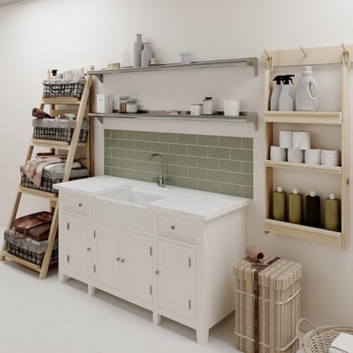 6 in. x 60 in. Stainless Steel Wall Mount Shelf