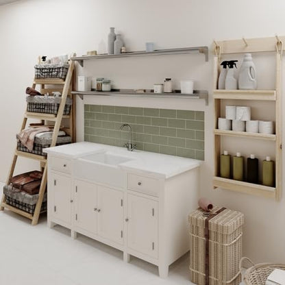 6 in. x 60 in. Stainless Steel Wall Mount Shelf