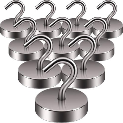 Magnetic Hooks Steel Tube Design for Cruise (10 Count)