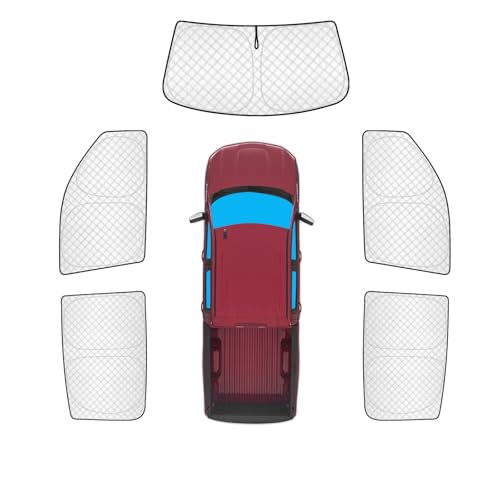 5pcs Thicken Sun Shades for Chevy Silverado 1500 2014