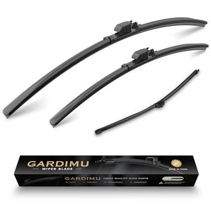 Front and Rear Windshield Wipers for BMW X2 2018