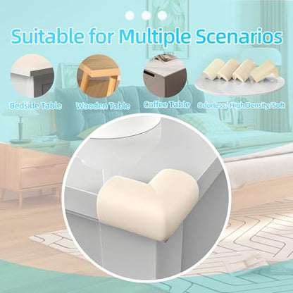 Foam Baby Edge Protector Strip Furniture Safety (10 Count)