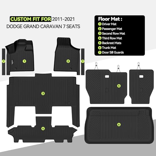 All Weather Floor Mat Set for 2008