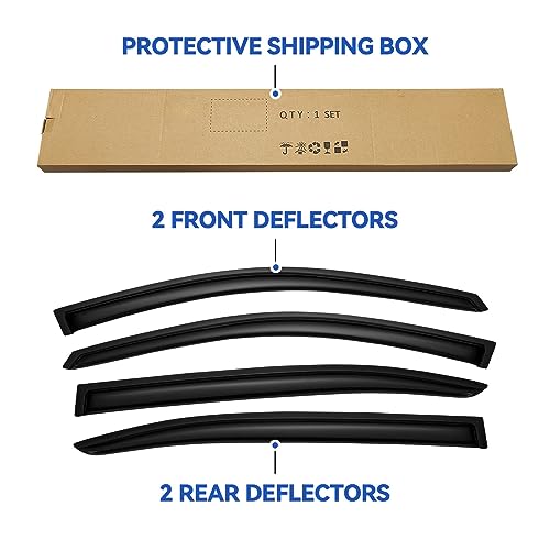 Window Visors Rain Guards for 2008