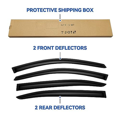 Window Visors Rain Guards for 2008