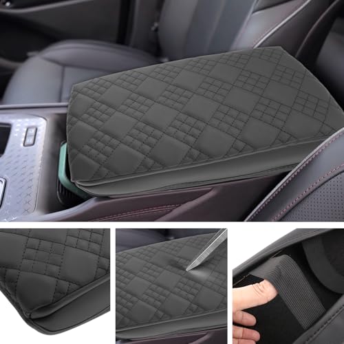 for 2025 Jeep Wagoneer S Armrest Cover Pad for 2025 Jeep Wagoneer S Accessories 2025 Wagoneer S Center Console Cover 2025 Wagoneer S Middle Console Cover Cushion