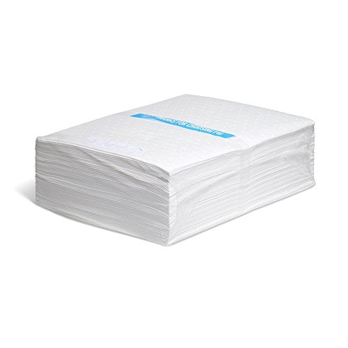 Oil Mat - Oil-Only Absorbent Mat Pads - 50 Pads per Bag - 15" x 20" Pads - Absorbs up to 28 Ounces per Pad - MAT415