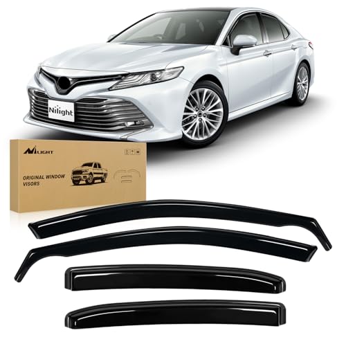 in Channel Window Rain Guards for Toyota Camry 2018