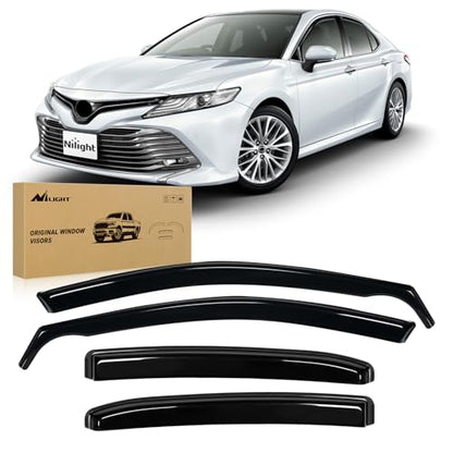 in Channel Window Rain Guards for Toyota Camry 2018