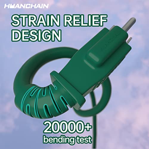 16 3 Gauge Indoor Outdoor Green Extension Cord 25 ft Waterproof