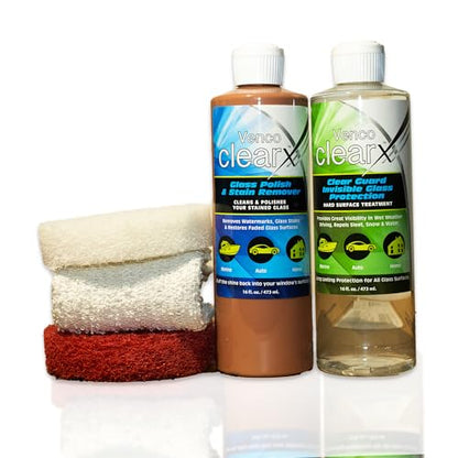 Venco Clear X Glass Polish & Protector (16 Fl Oz)