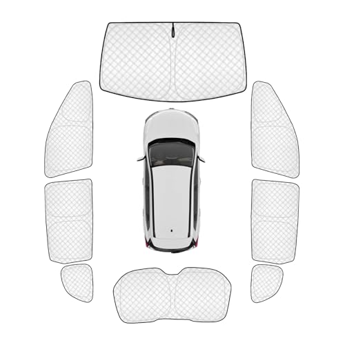 8pcs Thicken Sun Shades for Nissan Rogue