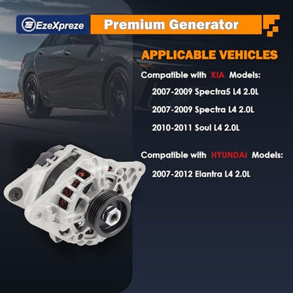 Ezexpreze 11311 New Alternator Replacement for 2007