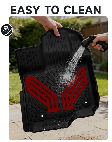 2 Piece Front TPE Floor Mats for Ford F