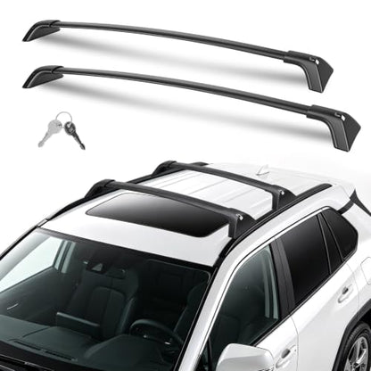 260lbs Aluminum Roof Rack Cross Bars for Fit Toyota RAV4 2019
