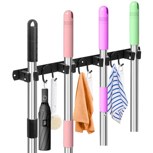 Broom Holder Wall Mount
