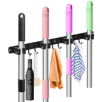 Broom Holder Wall Mount