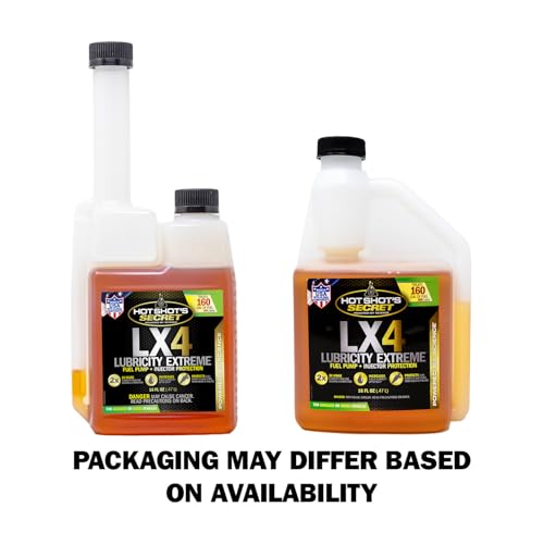 Hot Shot’s Secret LX4 Lubricity Extreme Fuel Additive (16 Fl Oz)