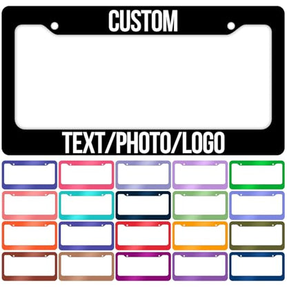 Custom License Plate Frame