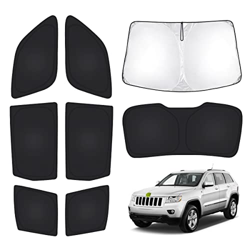 Windshield Sun Shade for Jeep Grand Cherokee 2011 (8 Count)