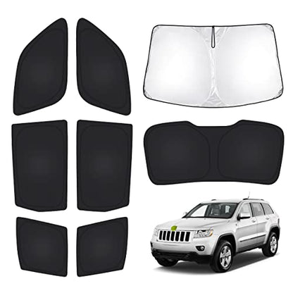Windshield Sun Shade for Jeep Grand Cherokee 2011 (8 Count)