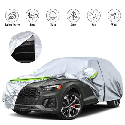 6 Layers Silver Waterproof Car Covers Replace for 2009