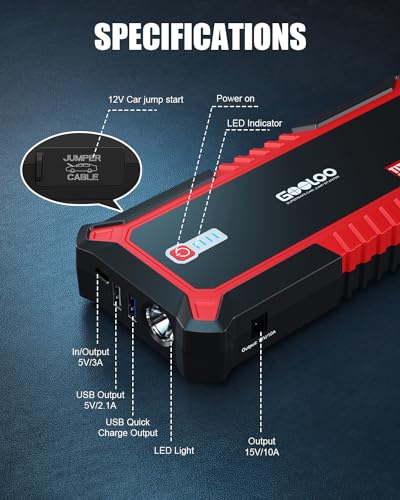 GP3000 Jump Starter