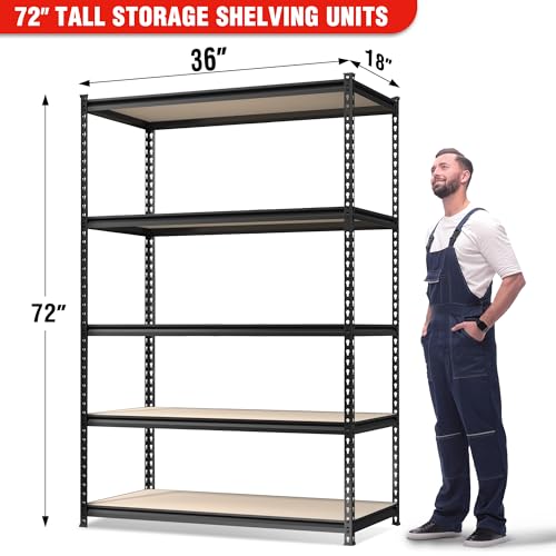 5 Tier Shelving with Particle Board