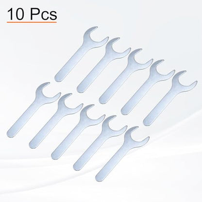 10pcs Small Open End Wrench 30x138x2.2mm Metric U (10 Count)
