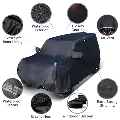Waterproof SUV Car Cover for 2000