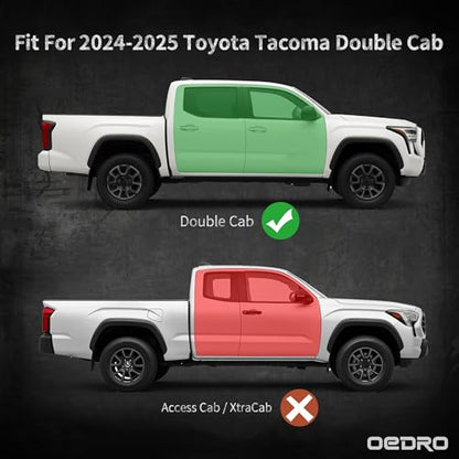Running Boards Compatible with Tacoma 2024 (2 Count)