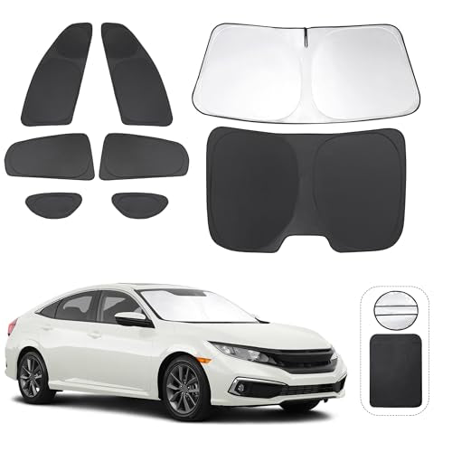 Window Shades for Honda Civic 2016 (8 Count)