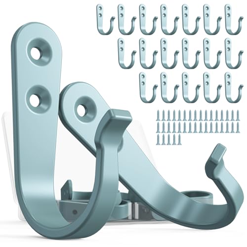 20 Pack Coat Hooks for Hanging (20 Count)