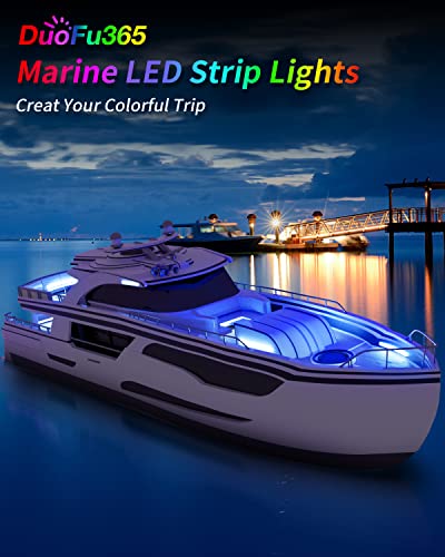 Blue Led Strip Light (4 Count)