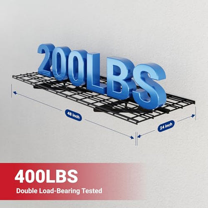 1 Pack 2x4ft Garage Shelving Wall