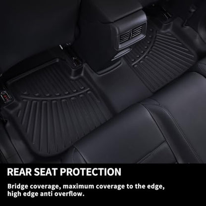 Floor Mats & Cargo Liner for 2024 2025 2026 Mazda CX90 PHEV 8 Seats TPE All Weather Protection 3 Rows Car Floor Liner for Mazda Accessories