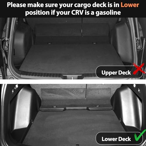 All Weather Cargo Mat for Honda CRV 2023 2024 2025 2026 Gas