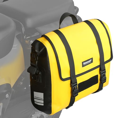 Motorcycle Saddlebags 15L Saddle Bags Motorcycles Single Side Pannier Bag Waterproof Motorcycle Tail Bag Portable Multifunctional Shoulder Bag