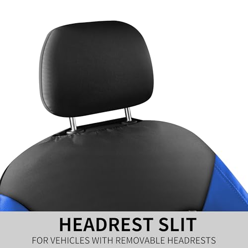 Faux Leather Front Car Seat Covers (2 Count)