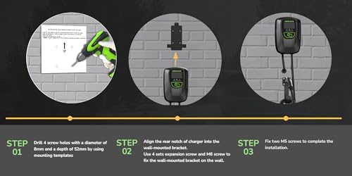 DORADO 80S by MOTEN EVFC Level 2 EV Home Charger 80A