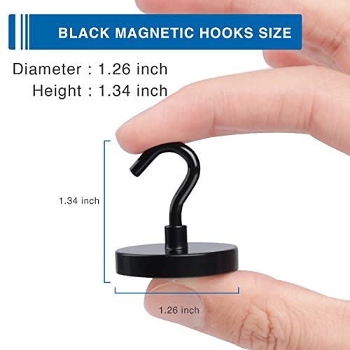 Magnetic Hooks Heavy Duty (4 Count)