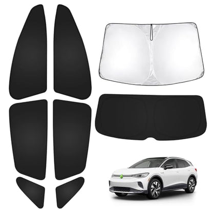 Windshield Sun Shade for Volkswagen ID.4 Crozz 2021 (8 Count)