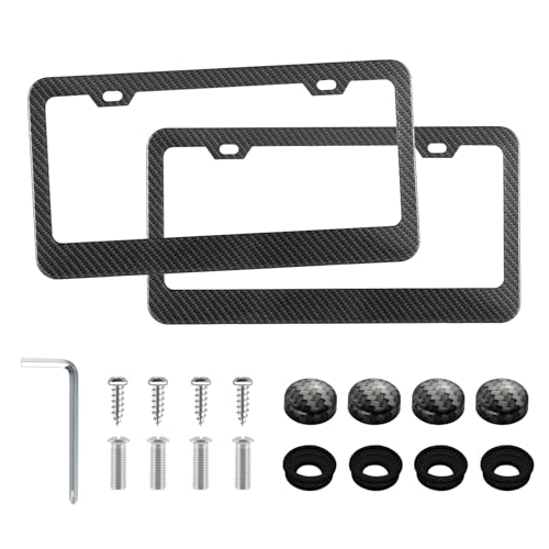 Carbon Fiber License Plate Frames