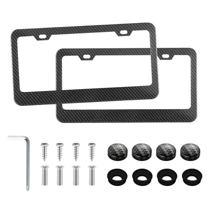Carbon Fiber License Plate Frames